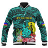 Australia  South Sea Islanders Baseball Jacket - I'm New Caledonian With Polynesian Tropical Style Baseball Jacket