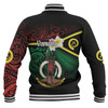 Australia  South Sea Islanders Baseball Jacket - Vanuatu Special Original Flag In Polynesian Style Baseball Jacket