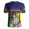 Australia  South Sea Islanders Rugby Jersey - I'm New Caledonian In Polynesian Style With Tropical Hibiscus Flowers Rugby Jersey