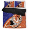 Australia  South Sea Islanders Bedding Set - New Ireland Flag With Polynesian Shark Pattern Bedding Set