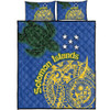 Australia  South Sea Islanders Quilt Bed Set - Proud To Be Solomon Islander In Polynesian Pattern Inspired Quilt Bed Set