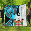 Australia  South Sea Islanders Quilt - Fiji With Polynesian Tapa Patterns And Coat Of Arms Symbol Quilt