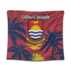 Australia  South Sea Islanders Tapestry - Gilbert Islands In Polynesian Pattern With Coconut Trees Tapestry