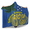 Australia  South Sea Islanders Hooded Blanket - Proud To Be Solomon Islander In Polynesian Pattern Inspired Hooded Blanket