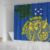 Australia  South Sea Islanders Shower Curtain - Proud To Be Solomon Islander In Polynesian Pattern Inspired Shower Curtain