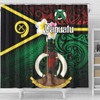 Australia  South Sea Islanders Shower Curtain - Vanuatu Special Original Flag In Polynesian Style Shower Curtain