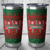 South Sydney Rabbitohs Tumbler - Special Ugly Christmas