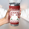 St. George Illawarra Dragons Tumbler - Special Ugly Christmas