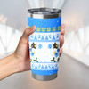 Gold Coast Titans Tumbler - Special Ugly Christmas