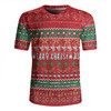 Australia Christmas Custom Rugby Jersey - Aussie Ugly Christmas Let's Get Lit Rugby Jersey