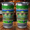 Canberra Raiders Christmas Aboriginal Tumbler - Indigenous Knitted Ugly Style