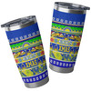 Parramatta Eels Christmas Aboriginal Tumbler - Indigenous Knitted Ugly Style