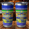 Parramatta Eels Christmas Aboriginal Tumbler - Indigenous Knitted Ugly Style
