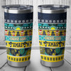 North Queensland Cowboys Christmas Aboriginal Tumbler - Indigenous Knitted Ugly Style