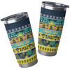 North Queensland Cowboys Christmas Aboriginal Tumbler - Indigenous Knitted Ugly Style