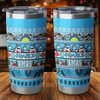 Cronulla-Sutherland Sharks Christmas Aboriginal Tumbler - Indigenous Knitted Ugly Style