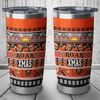 Wests Tigers Christmas Aboriginal Tumbler - Indigenous Knitted Ugly Style