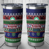New Zealand Warriors Warriors Christmas Maori Tumbler - Indigenous Knitted Ugly Style