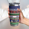 New Zealand Warriors Warriors Christmas Maori Tumbler - Indigenous Knitted Ugly Style