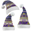 Melbourne Storm Christmas Aboriginal Hat - Indigenous Knitted Ugly Style