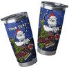 Canterbury-Bankstown Bulldogs Christmas Custom Tumbler - Let's Get Lit Chrissie Pressie Tumbler