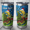 Parramatta Eels Christmas Custom Tumbler - Let's Get Lit Chrissie Pressie Tumbler