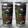 Penrith Panthers Christmas Custom Tumbler - Let's Get Lit Chrissie Pressie Tumbler