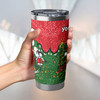 South Sydney Rabbitohs Custom Tumbler - Let's Get Lit Chrissie Pressie Tumbler