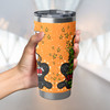 Wests Tigers Christmas Custom Tumbler - Let's Get Lit Chrissie Pressie Tumbler