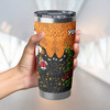 Wests Tigers Christmas Custom Tumbler - Let's Get Lit Chrissie Pressie Tumbler