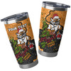 Wests Tigers Christmas Custom Tumbler - Let's Get Lit Chrissie Pressie Tumbler