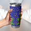 New Zealand Warriors Christmas Custom Tumbler - Let's Get Lit Chrissie Pressie Tumbler