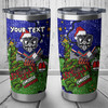 New Zealand Warriors Christmas Custom Tumbler - Let's Get Lit Chrissie Pressie Tumbler