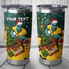 Australia  Christmas Custom Tumbler - Let's Get Lit Chrissie Pressie Tumbler