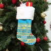 Gold Coast Titans Aboriginal Christmas Stocking - Indigenous Knitted Ugly Style