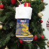 Parramatta Eels Christmas Stocking - Ugly Xmas And Aboriginal Patterns For Die Hard Fan