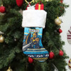 Gold Coast Titans Christmas Stocking - Ugly Xmas And Aboriginal Patterns For Die Hard Fan