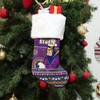 Melbourne Storm Christmas Stocking - Ugly Xmas And Aboriginal Patterns For Die Hard Fan