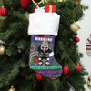New Zealand Warriors Christmas Stocking - Ugly Xmas And Aboriginal Patterns For Die Hard Fan