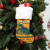 Australia Wallabies Christmas Stocking - Ugly Xmas And Aboriginal Patterns For Die Hard Fan