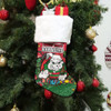 South Sydney Rabbitohs Stocking - Merry Christmas Our Beloved Team With Aboriginal Dot Art Pattern