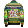 Australia Christmas Custom Bomber Jacket - Six White Boomers Bomber Jacket