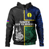 Australia South Sea Islanders Hoodie - New Caledonia Flag Polynesian Tattoo Style Hoodie