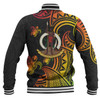 Australia South Sea Islanders Baseball Jacket - Vanuatu Polynesian Reggae Tentacle Turtle Baseball Jacket