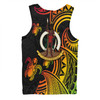 Australia South Sea Islanders Men Singlet - Vanuatu Polynesian Reggae Tentacle Turtle Men Singlet