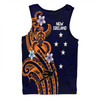 Australia South Sea Islanders Men Singlet - New Ireland Flag With Polynesian Pattern Men Singlet