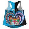 Australia South Sea Islanders Women Racerback Singlet - Fiji Is My Heart Women Racerback Singlet