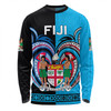 Australia South Sea Islanders Long Sleeve T-shirt - Fiji Is My Heart Long Sleeve T-shirt