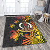 Australia South Sea Islanders Area Rug - Vanuatu Polynesian Reggae Tentacle Turtle Area Rug