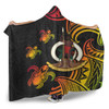 Australia South Sea Islanders Hooded Blanket - Vanuatu Polynesian Reggae Tentacle Turtle Hooded Blanket